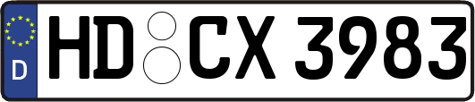 HD-CX3983