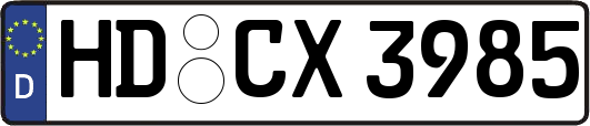 HD-CX3985