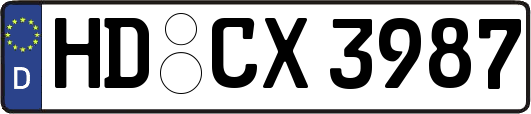 HD-CX3987