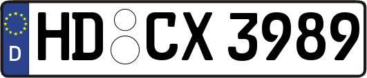 HD-CX3989