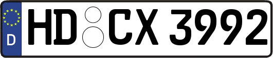 HD-CX3992