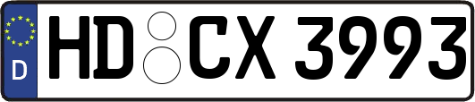HD-CX3993