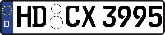 HD-CX3995
