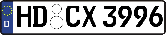 HD-CX3996