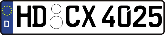 HD-CX4025