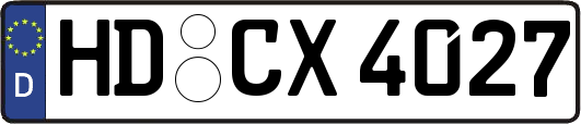 HD-CX4027
