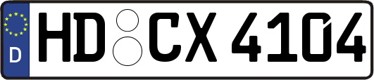 HD-CX4104
