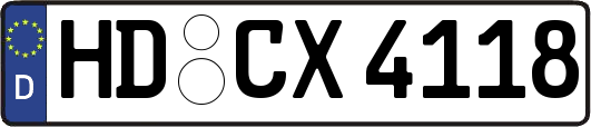 HD-CX4118