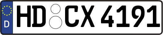 HD-CX4191