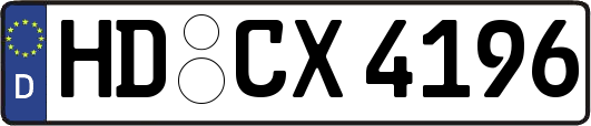 HD-CX4196