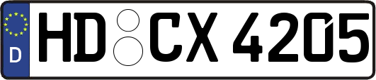 HD-CX4205