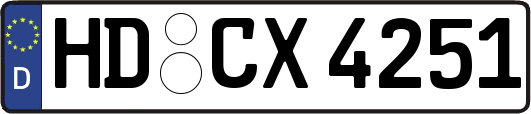 HD-CX4251