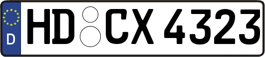 HD-CX4323