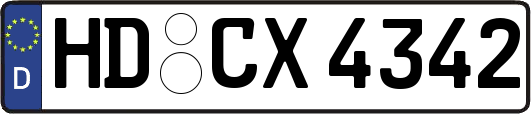 HD-CX4342