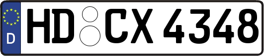 HD-CX4348