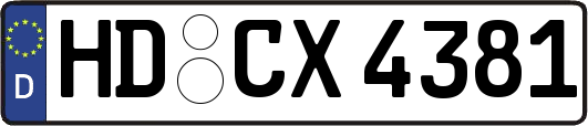 HD-CX4381