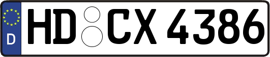HD-CX4386
