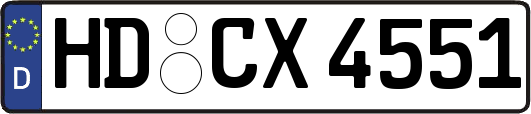 HD-CX4551