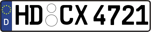 HD-CX4721