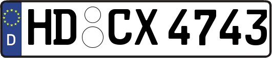 HD-CX4743
