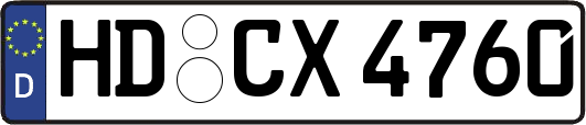 HD-CX4760