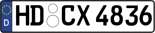HD-CX4836