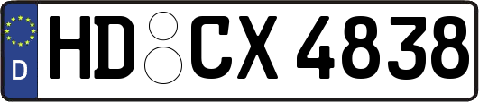 HD-CX4838