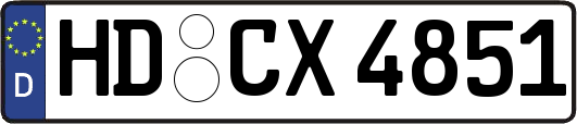 HD-CX4851