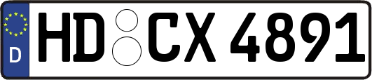 HD-CX4891