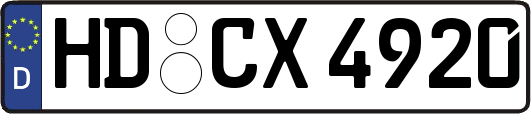 HD-CX4920