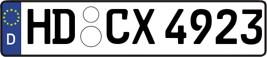 HD-CX4923