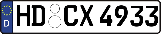 HD-CX4933