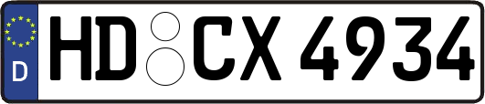 HD-CX4934