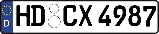 HD-CX4987