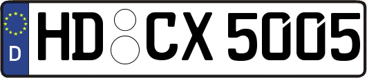 HD-CX5005