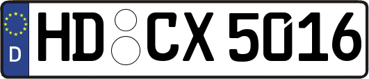 HD-CX5016