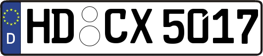 HD-CX5017