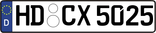 HD-CX5025