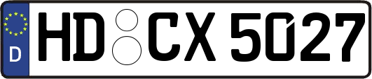 HD-CX5027
