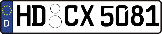 HD-CX5081