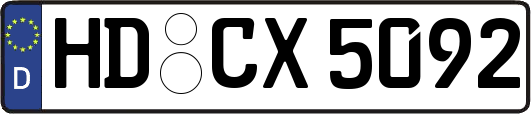 HD-CX5092