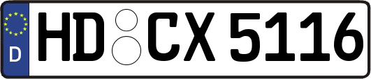 HD-CX5116