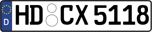 HD-CX5118