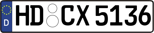 HD-CX5136