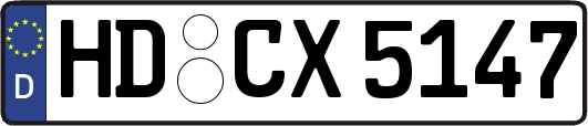 HD-CX5147