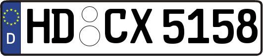 HD-CX5158