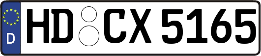 HD-CX5165