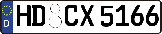 HD-CX5166