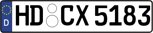HD-CX5183