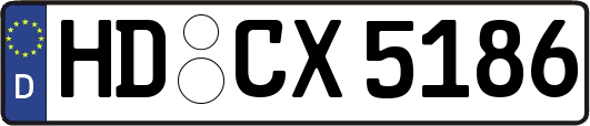 HD-CX5186